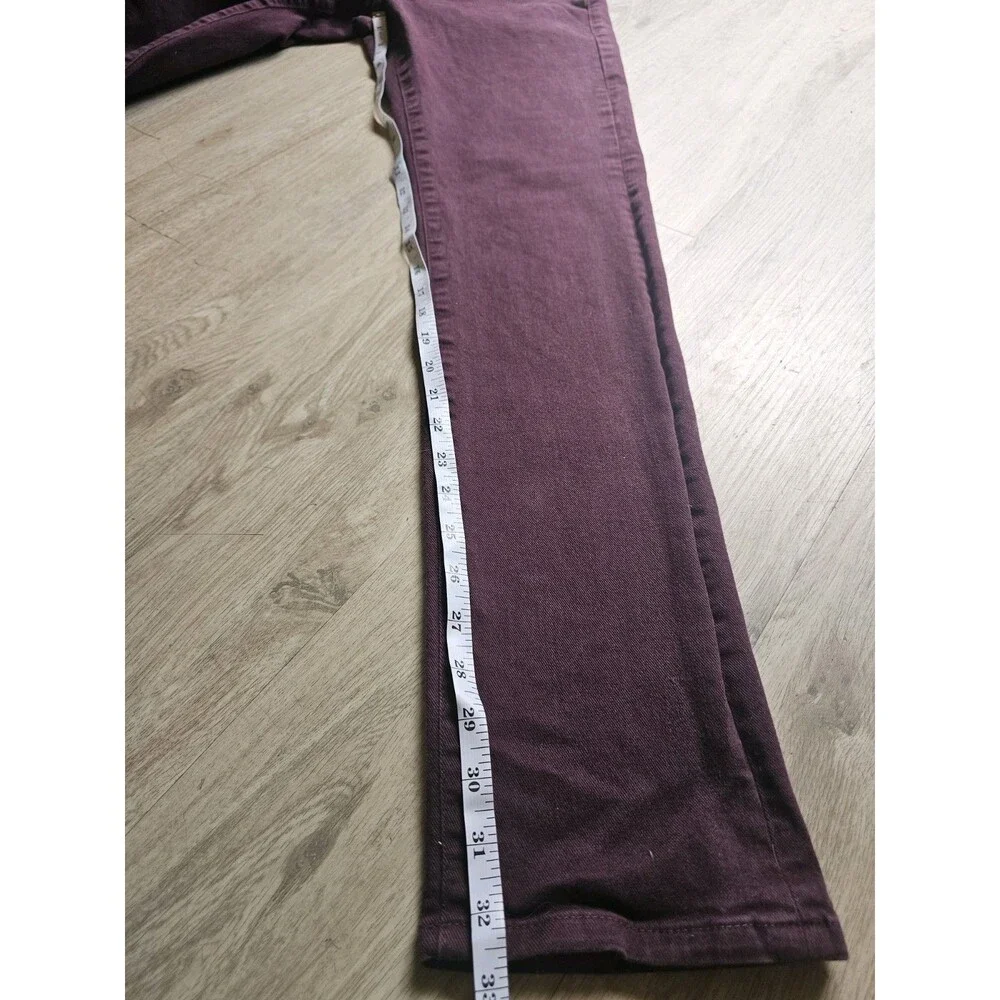 Frame Men's L'Homme Slim Burgundy Jean Size 29
